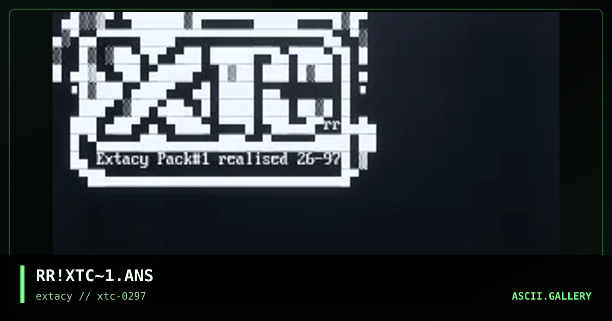 RR!XTC~1.ANS, by roadrash, 1997