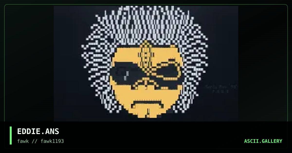 EDDIE.ANS, by marly man, 1993