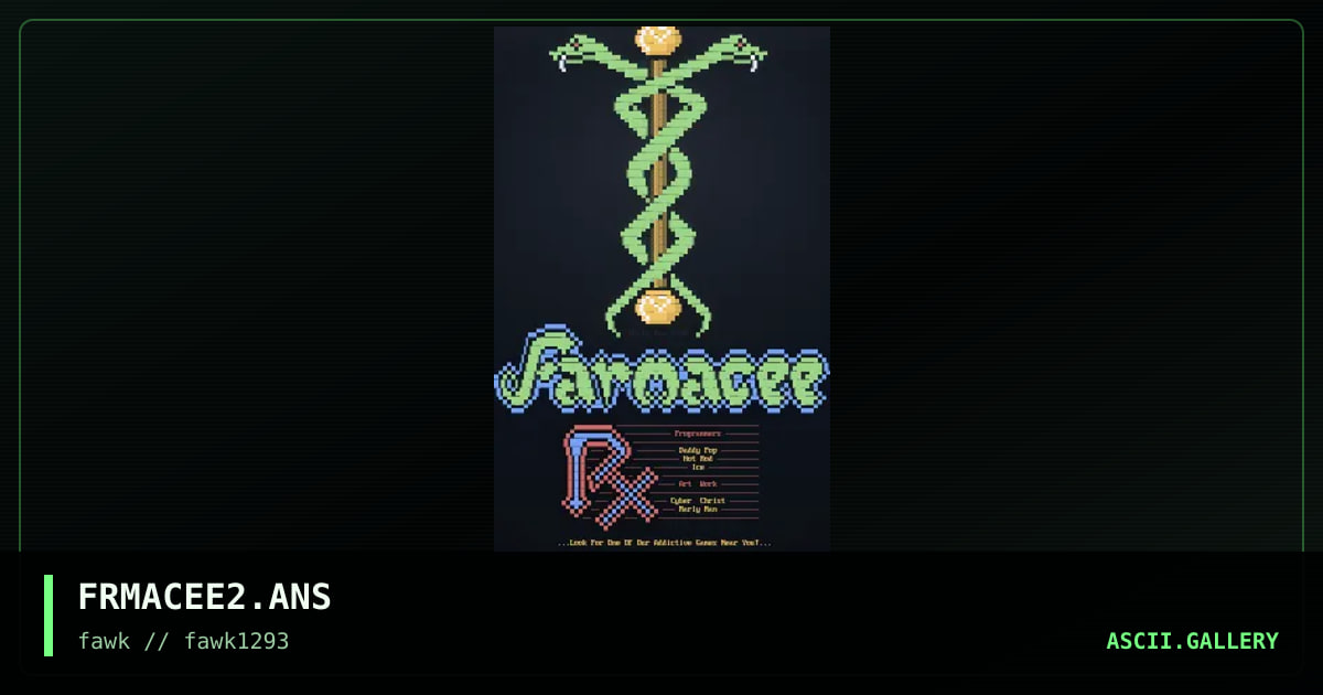FRMACEE2.ANS, by marly man, 1993