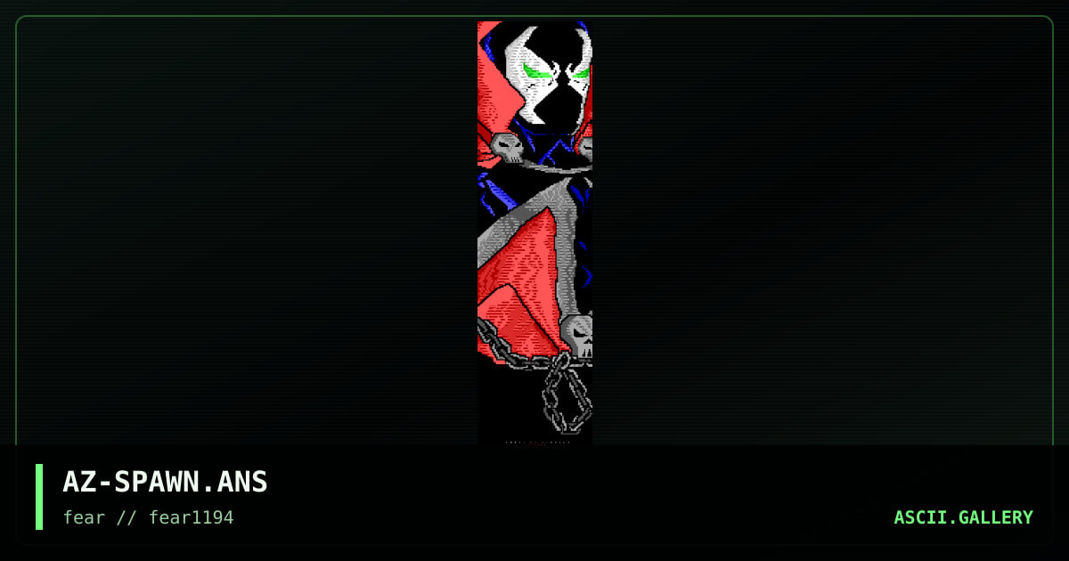 AZ-SPAWN.ANS, by azrael 519, 1994