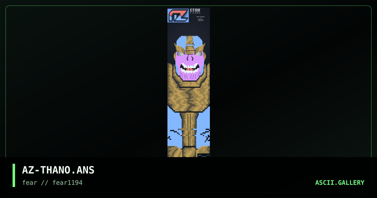 AZ-THANO.ANS, by azrael 519, 1994