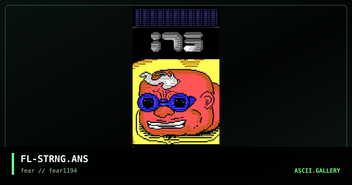 FL-STRNG.ANS, by fire lord, 1994