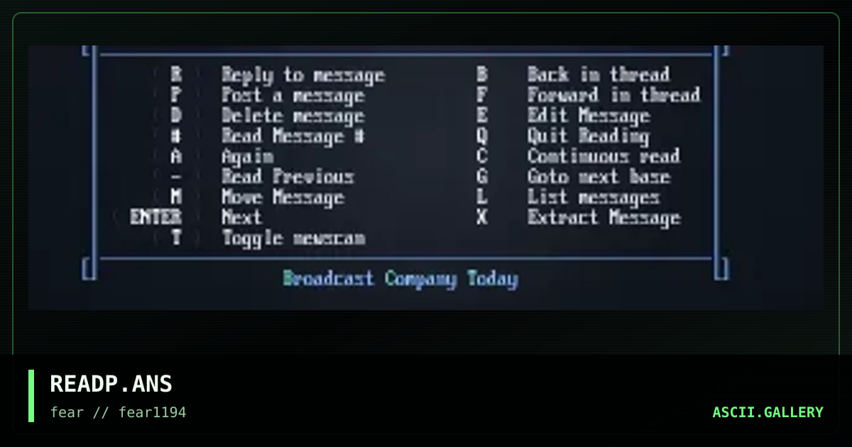 READP.ANS, by fear 519, 1994