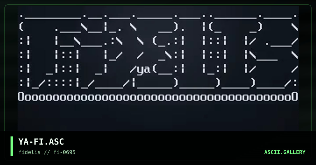 YA-FI.ASC, by yaga, 1995