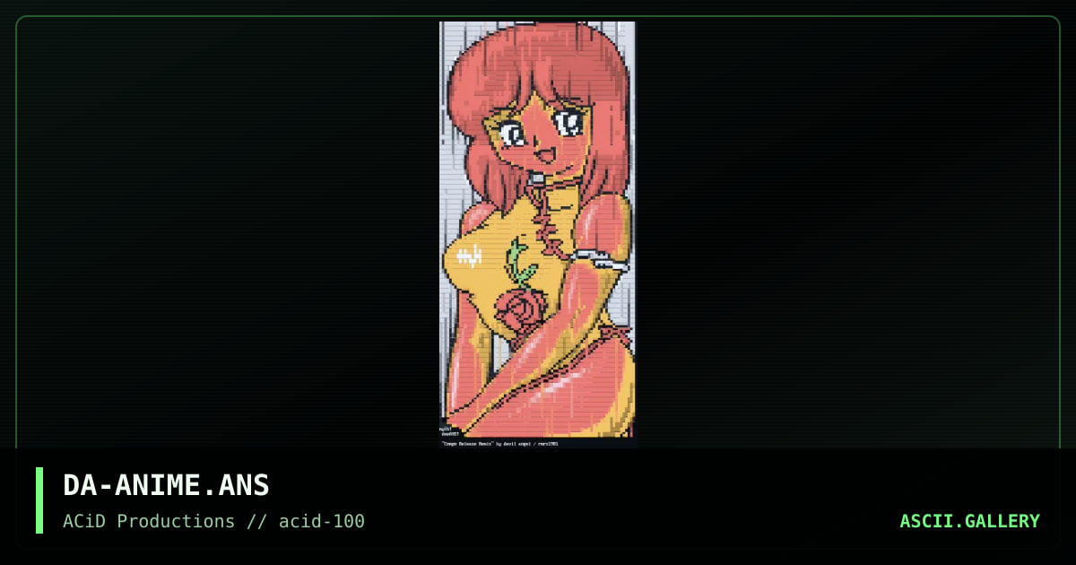 Anime Remix, by devil angel, 2003