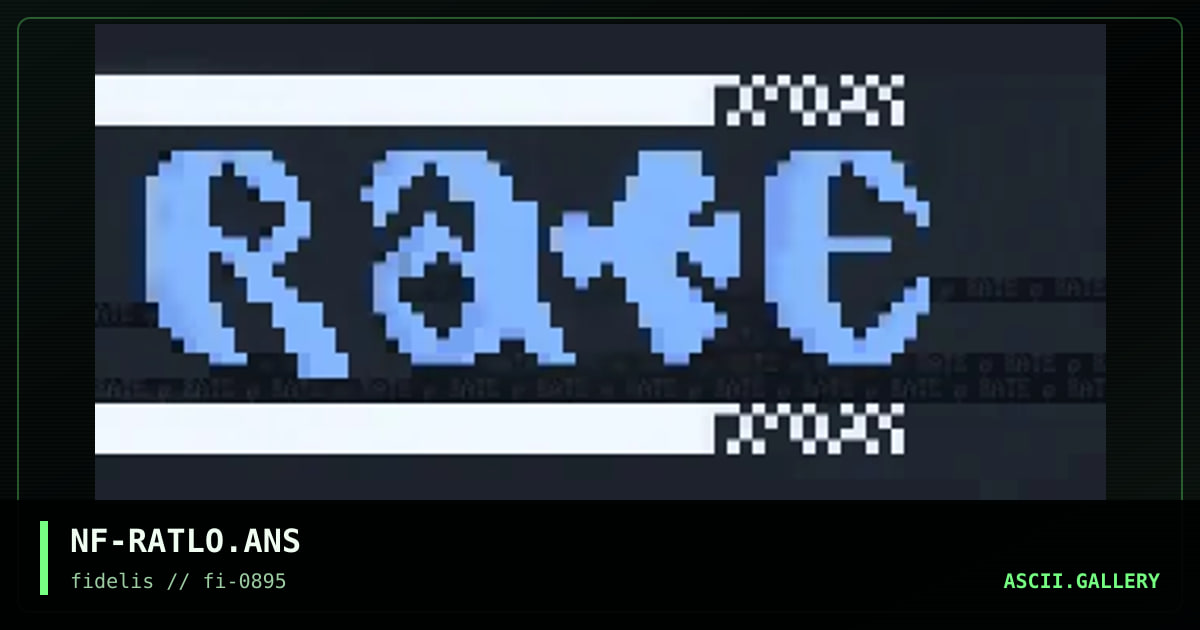 NF-RATLO.ANS, by untagged, 1995