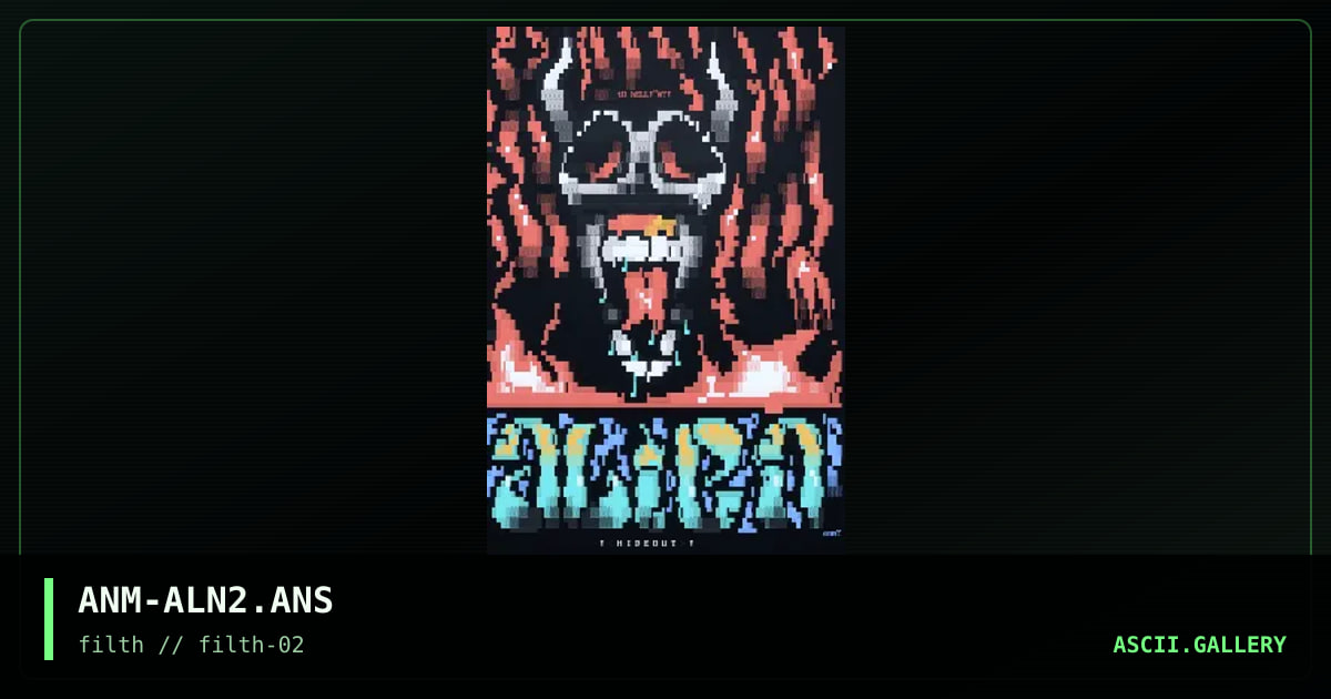 alien hideout, by anomite, 1997
