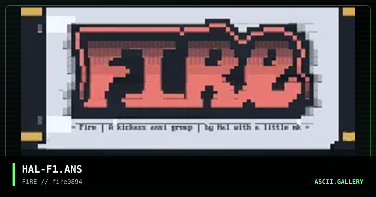 HAL-F1.ANS, by halaster, 1994