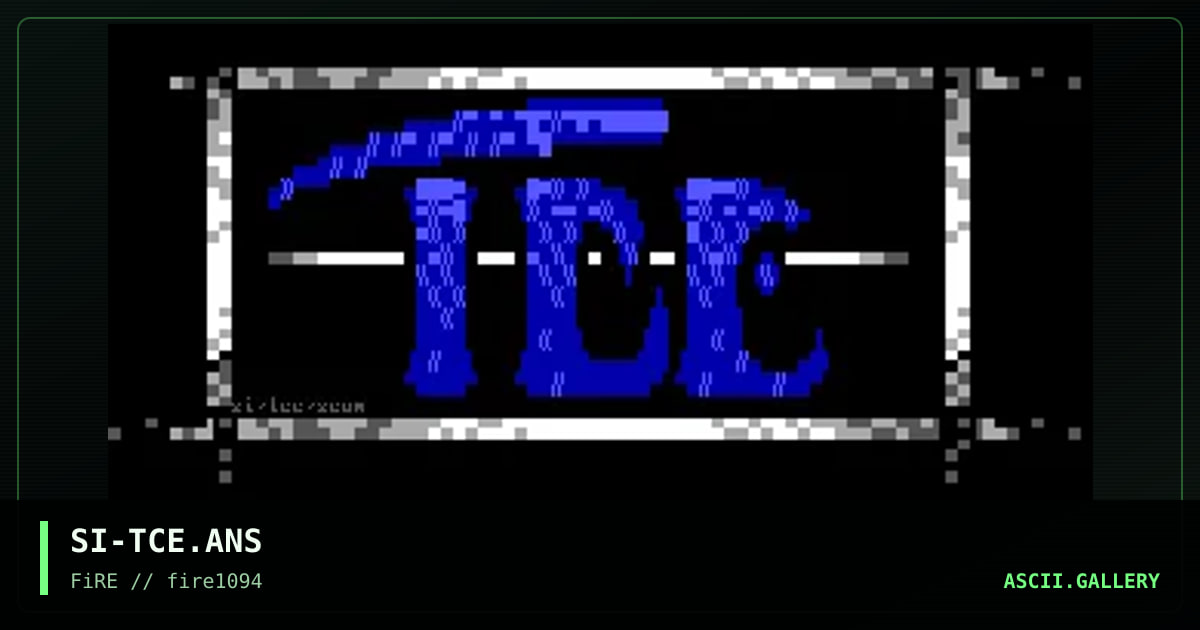 TCE Couriers, by silence, 1994