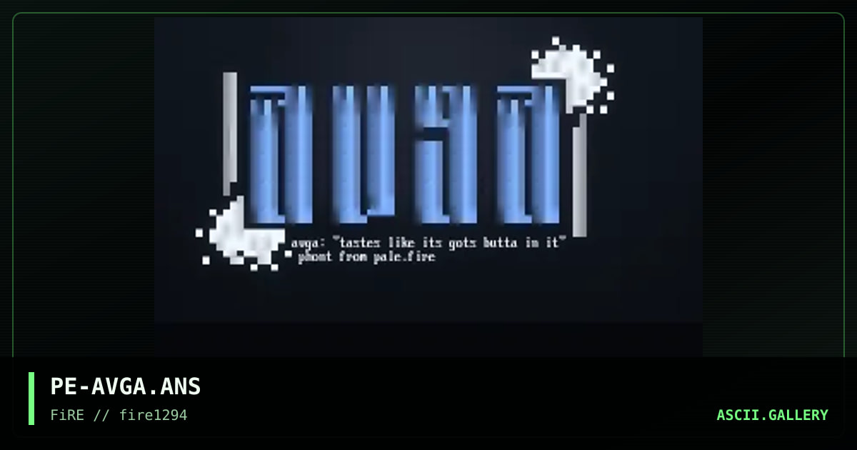 AVGA, by pale, 1994