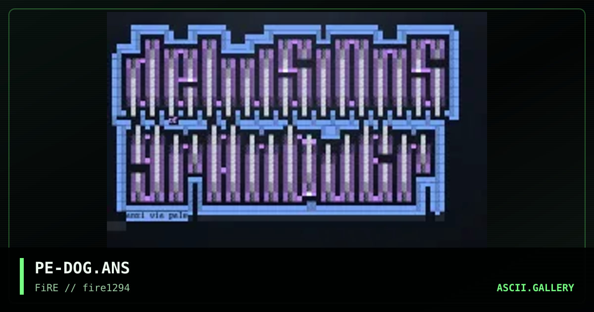Delusions of Granduer, by pale, 1994