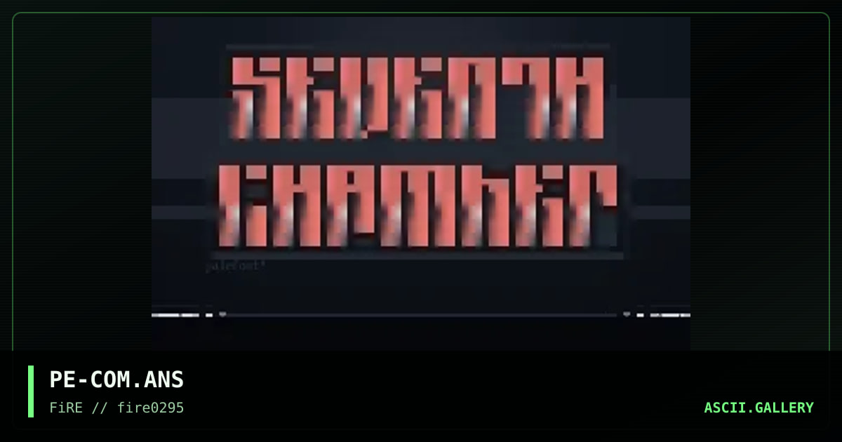 Combination Font, by pale, 1995