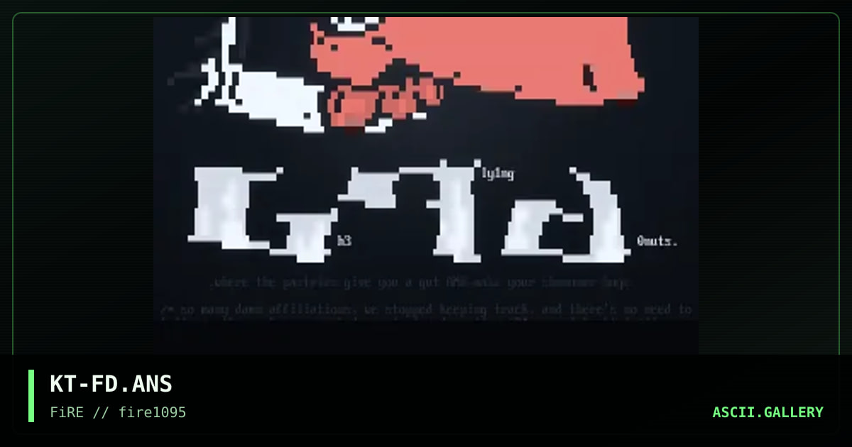 The Flying Donuts, by ktulu, 1995