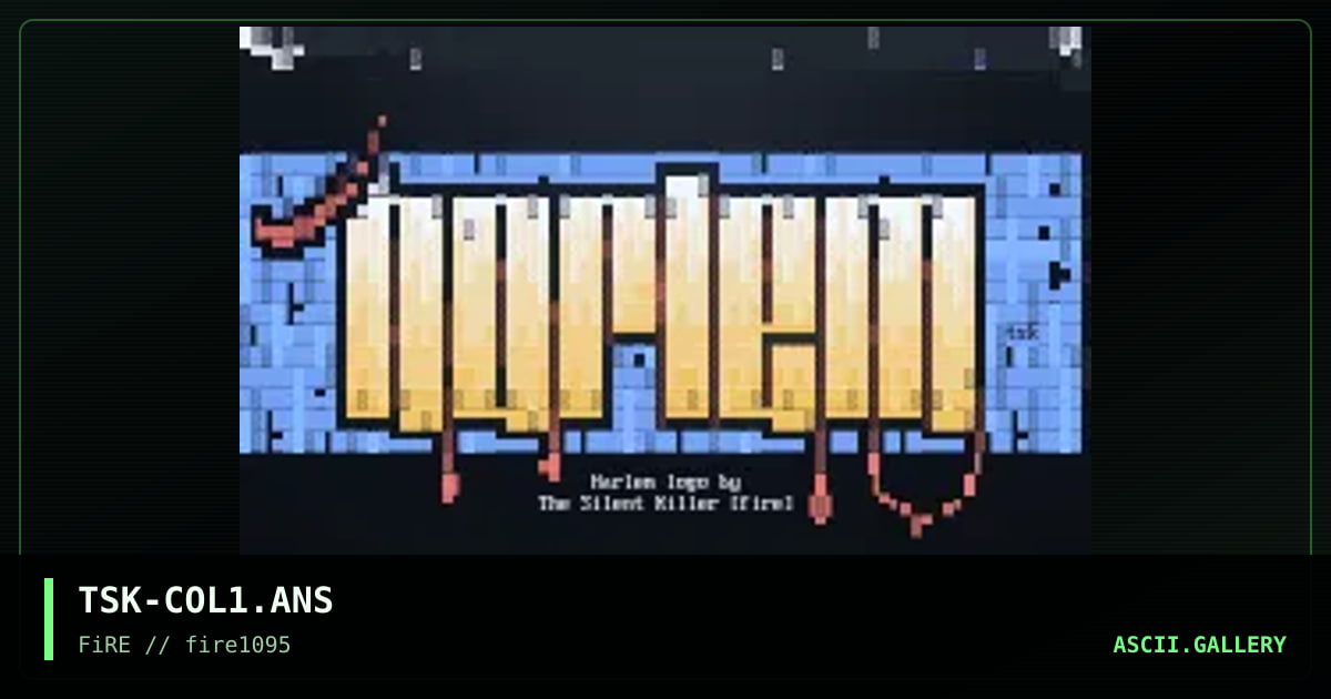 Logo Compilation 1, by the silent killer, 1995