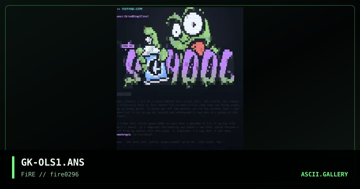 Tha Ol' Skool, by grind king, 1996