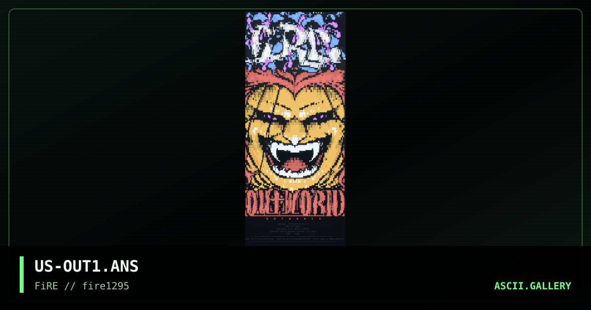 Outworld, by plutonium, veks, 1995