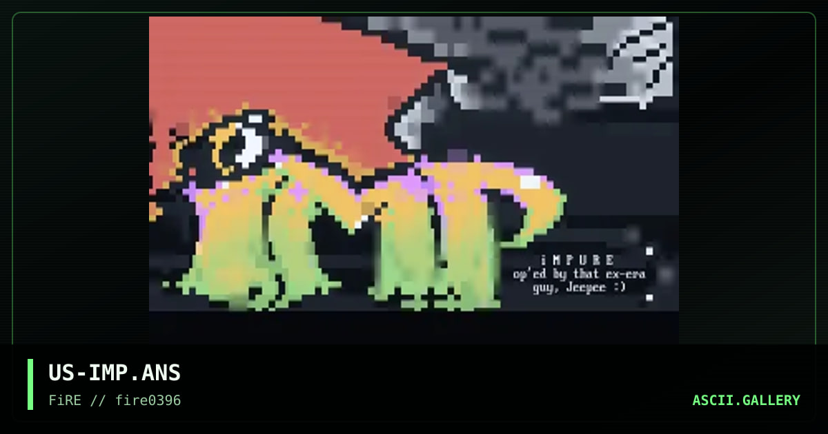 Impure, by bigge pif, the night angel, 1996