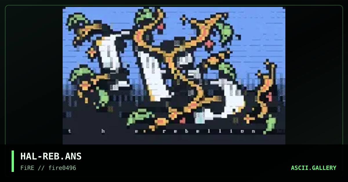 The Rebellion, by halaster, 1996