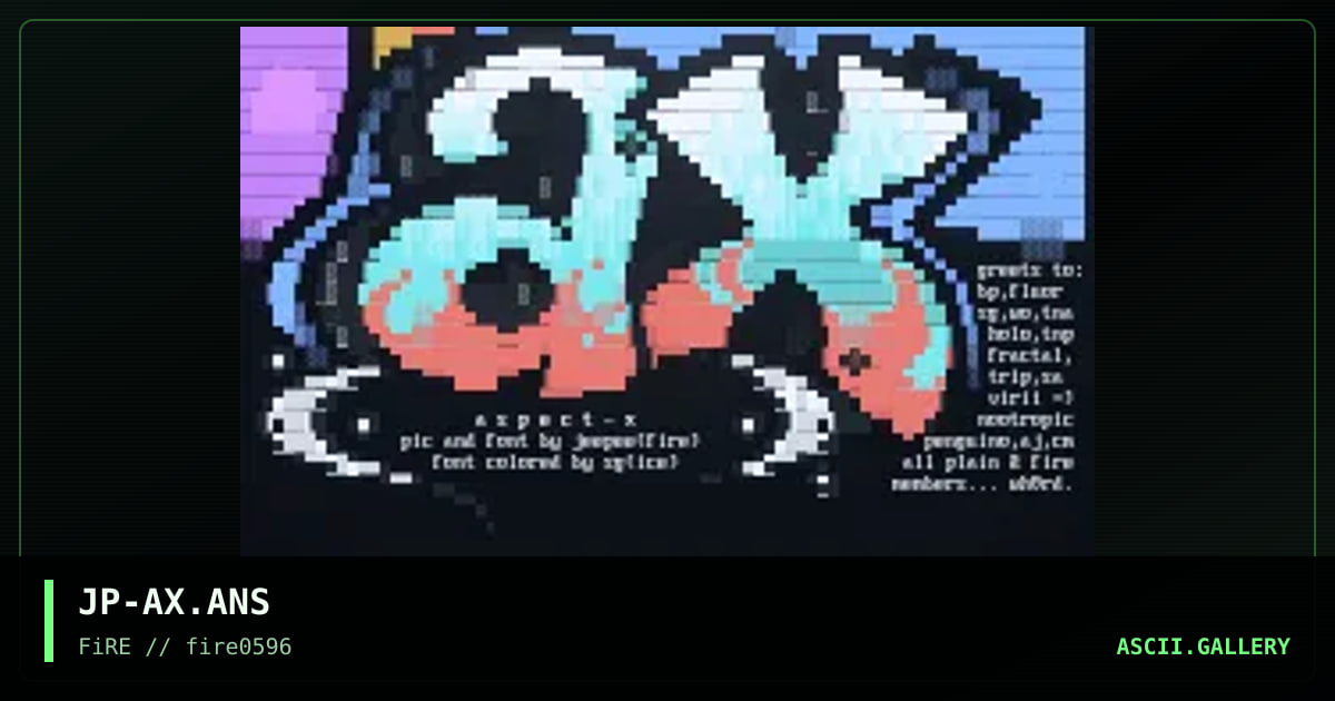 Aspect-X, by jeepee, 1996