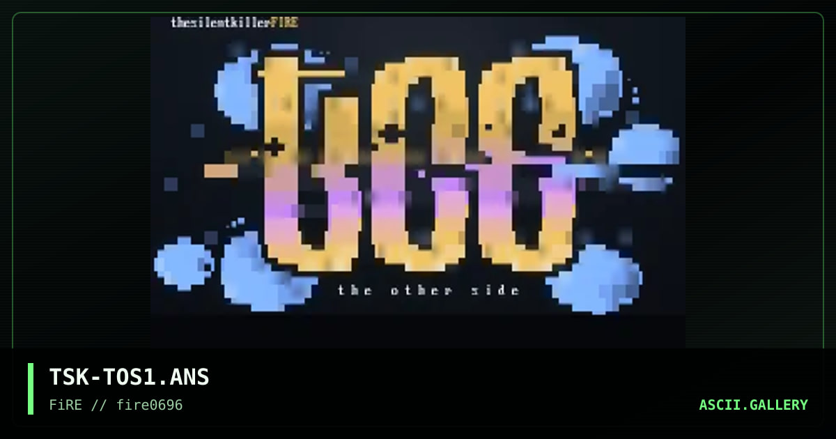 The Other Side, by the silent killer, 1996