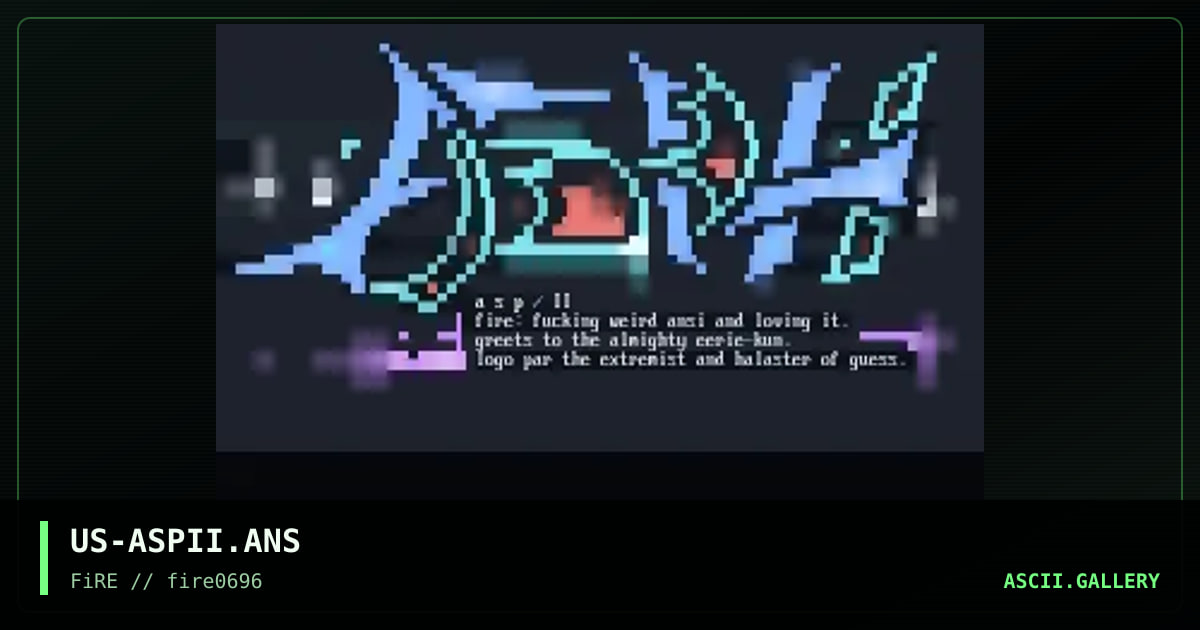 ASP/II, by halaster, the extremist, 1996