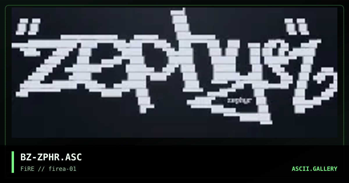 zephyr, by blatz, 1996