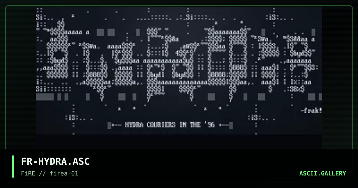 hydra 96, by fractal, 1996