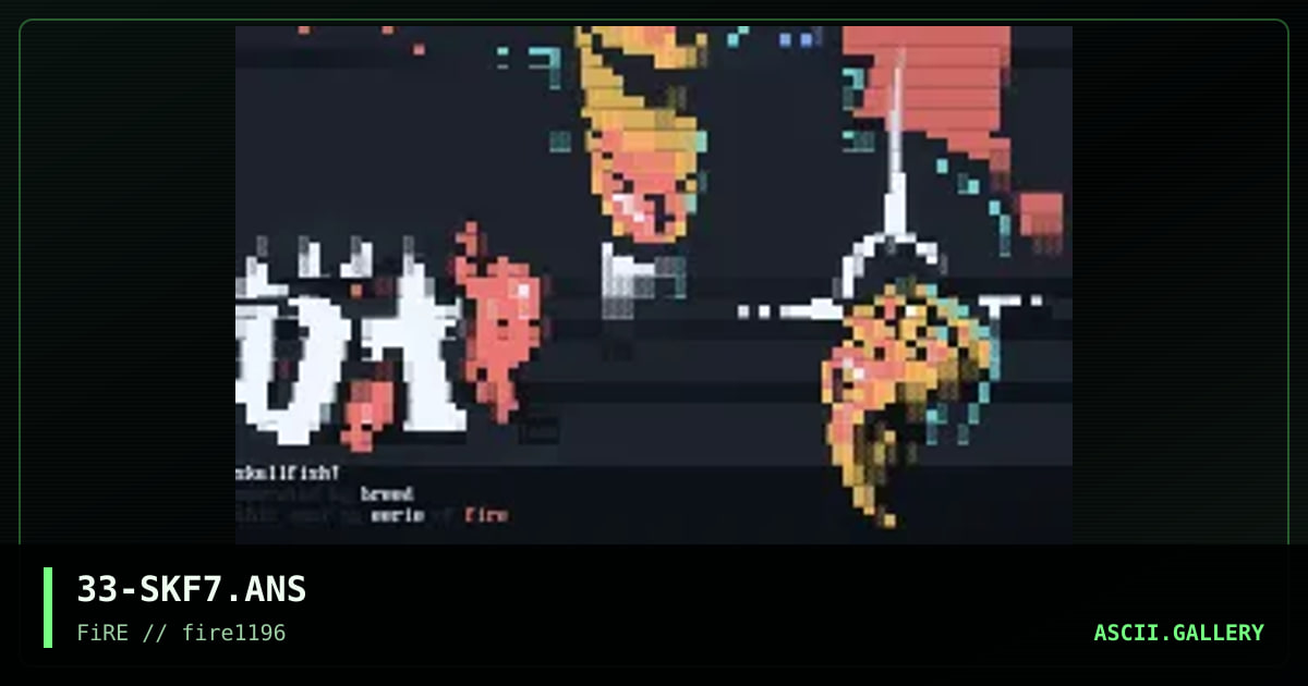 Skullfish, by eerie, 1996