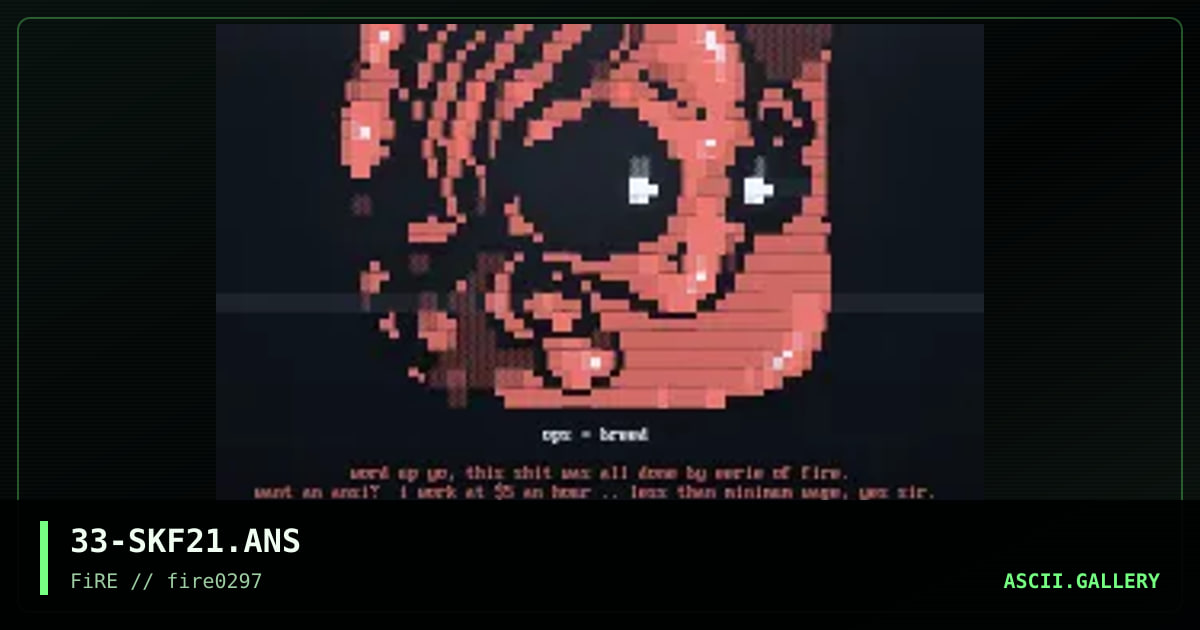 Skullfish, by eerie, 1997