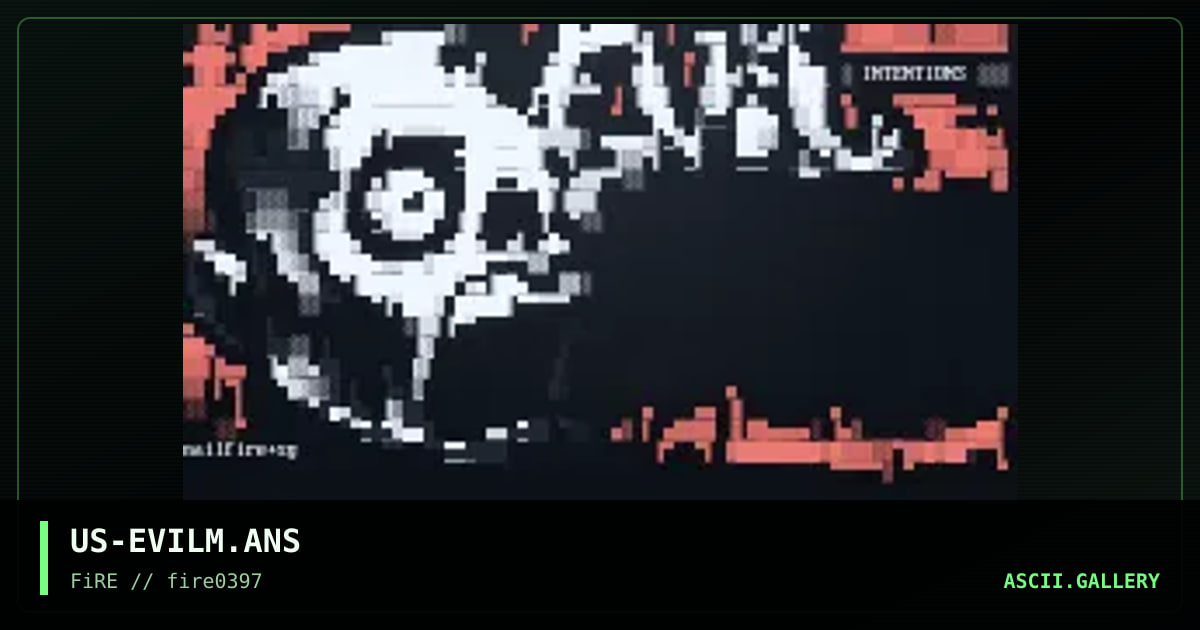 Evil Intentions, by nail, snake grunger, 1997