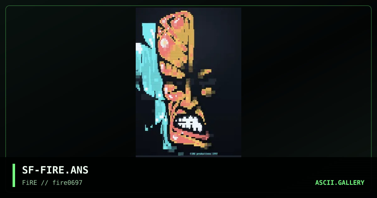 fIRE productions 1997, by shaft, 1997