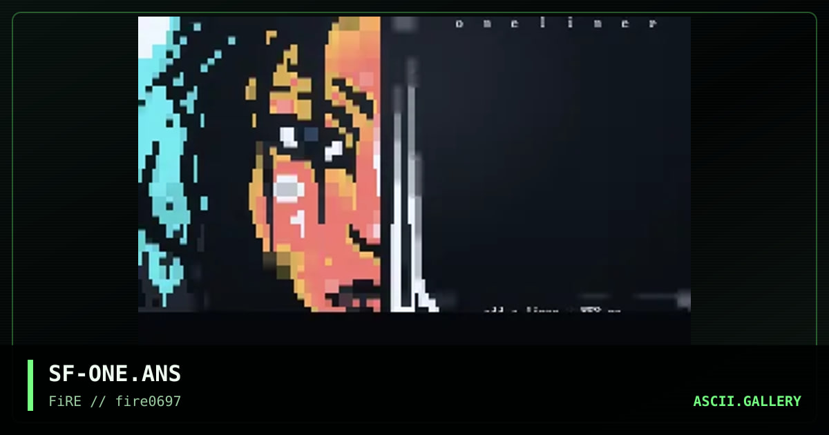 oneliner, by shaft, 1997
