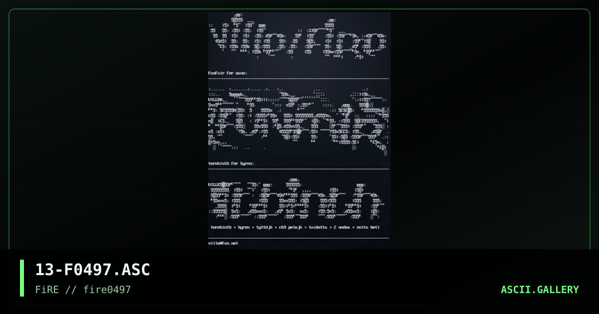 Ascii 04/97, by ville, 1997