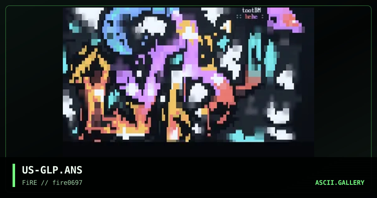 Gulp, by toot, shaft, 1997