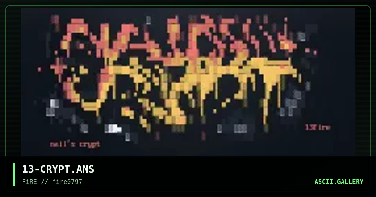 nail's crypt, by ville, 1997