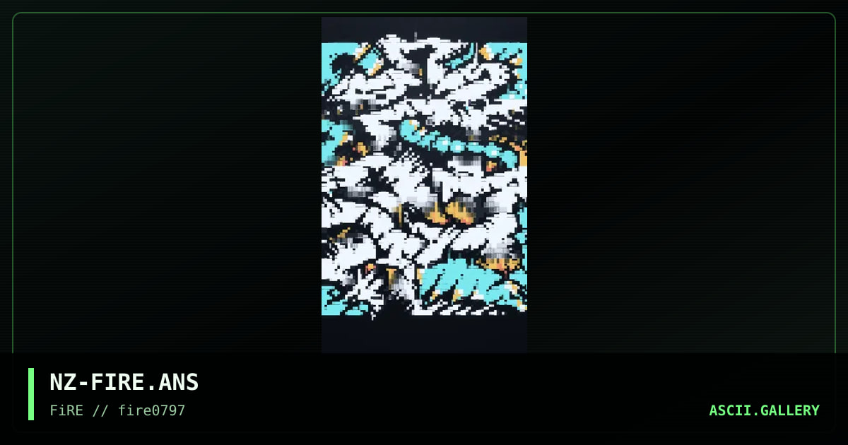 f1R3, by noize, 1997