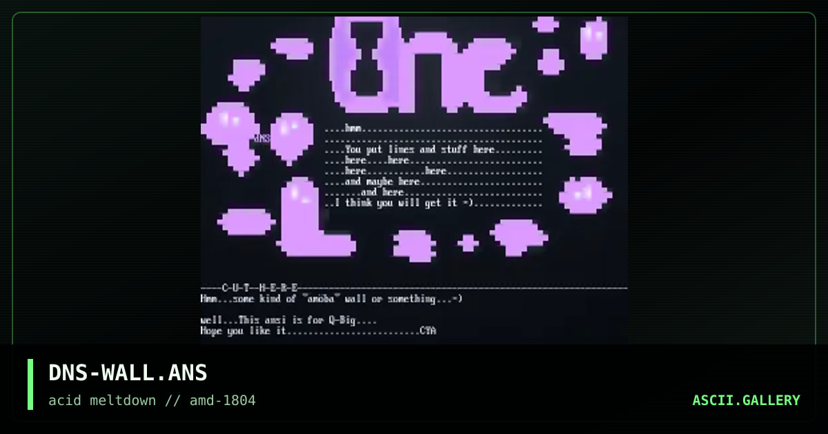 DNS-WALL.ANS, by dionysos, 1997
