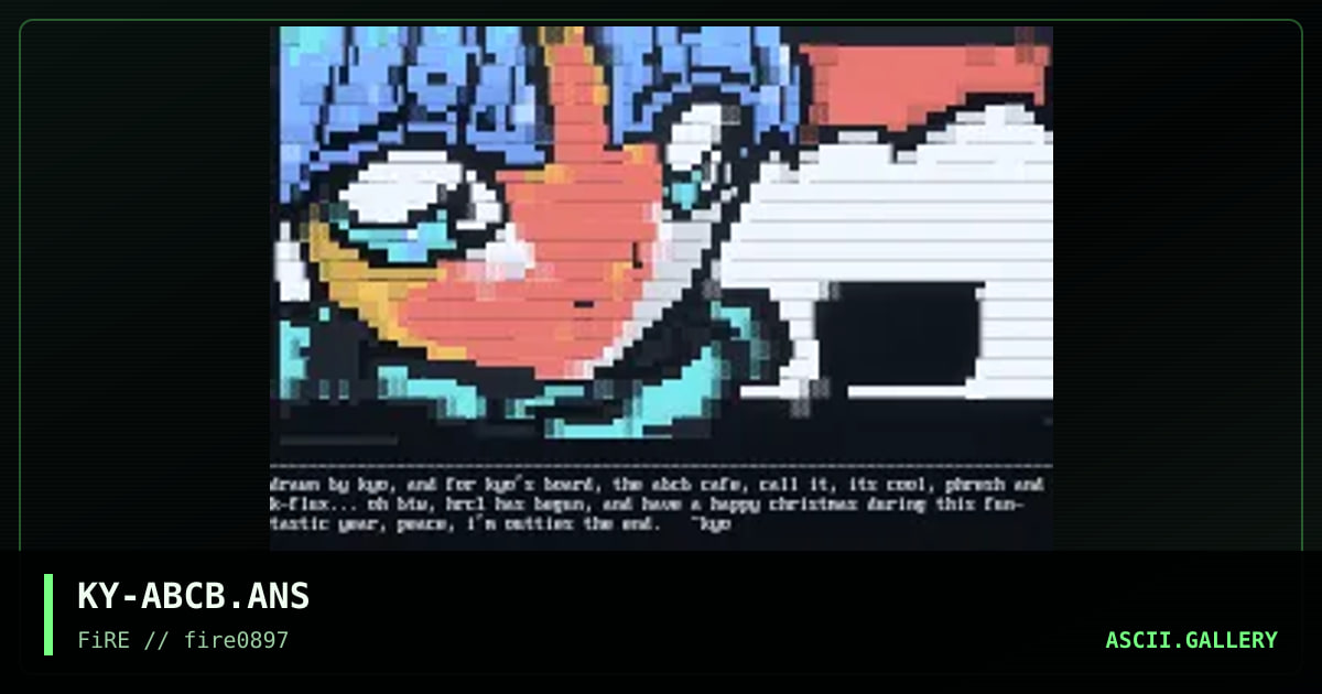 abcb, by kyo, 1997