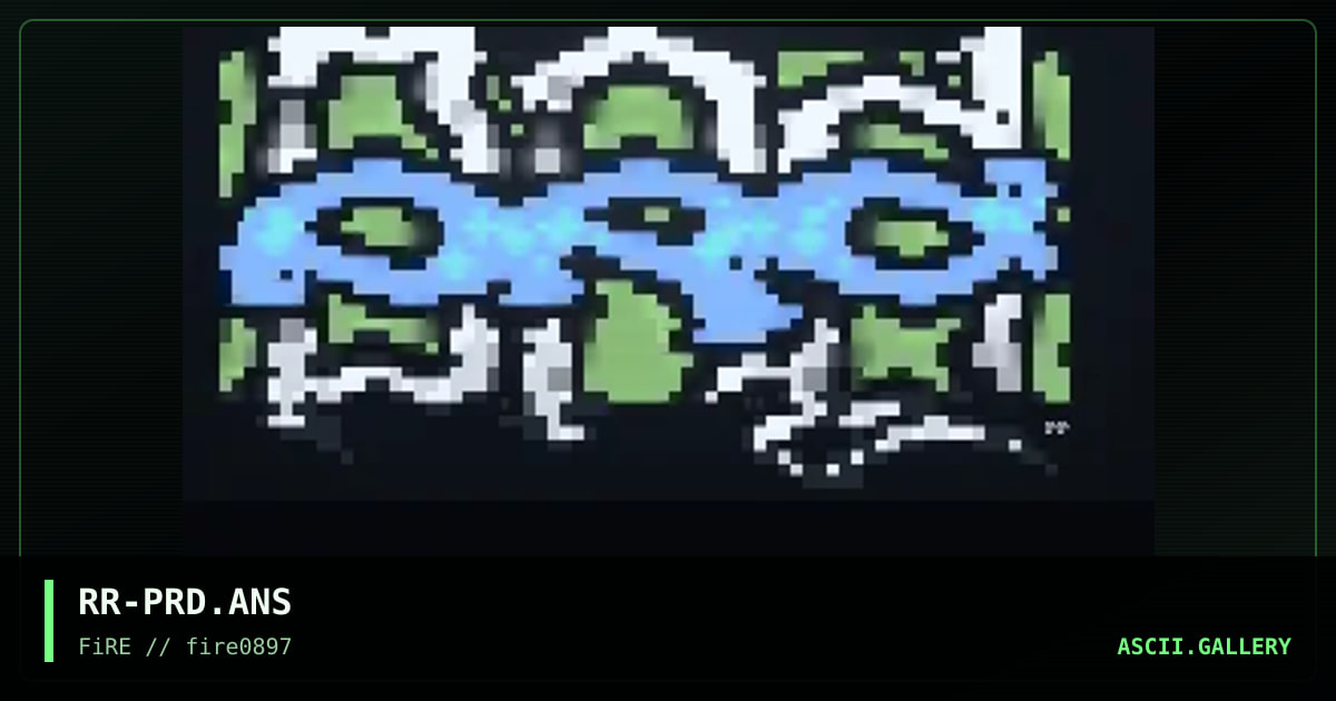 PRD, by riddler, 1997