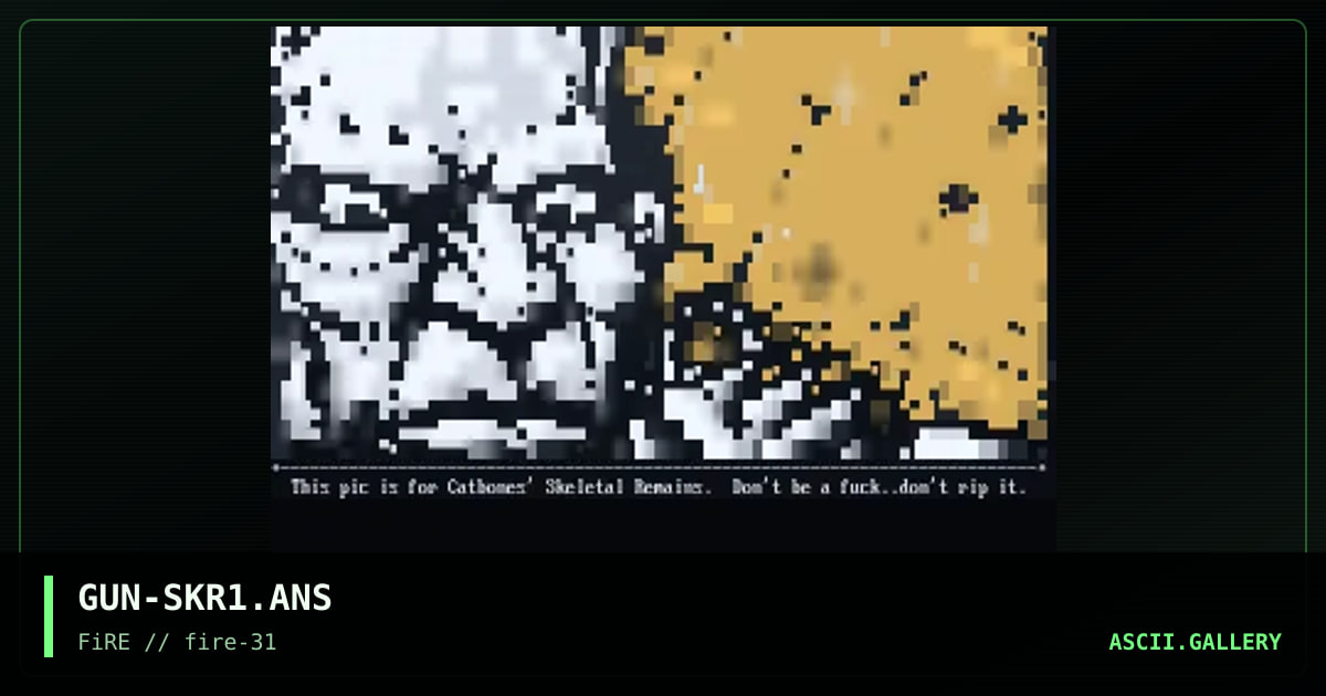 Skeletal Remains, by gunthar, 1998