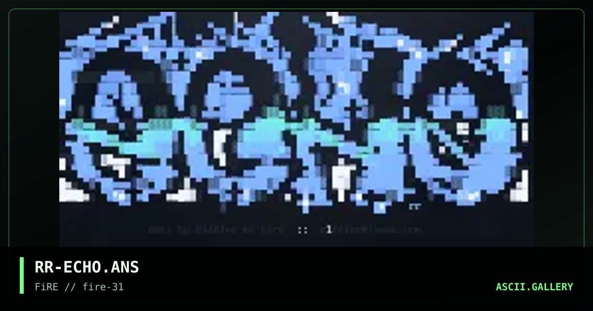 echo, by riddler, 1998