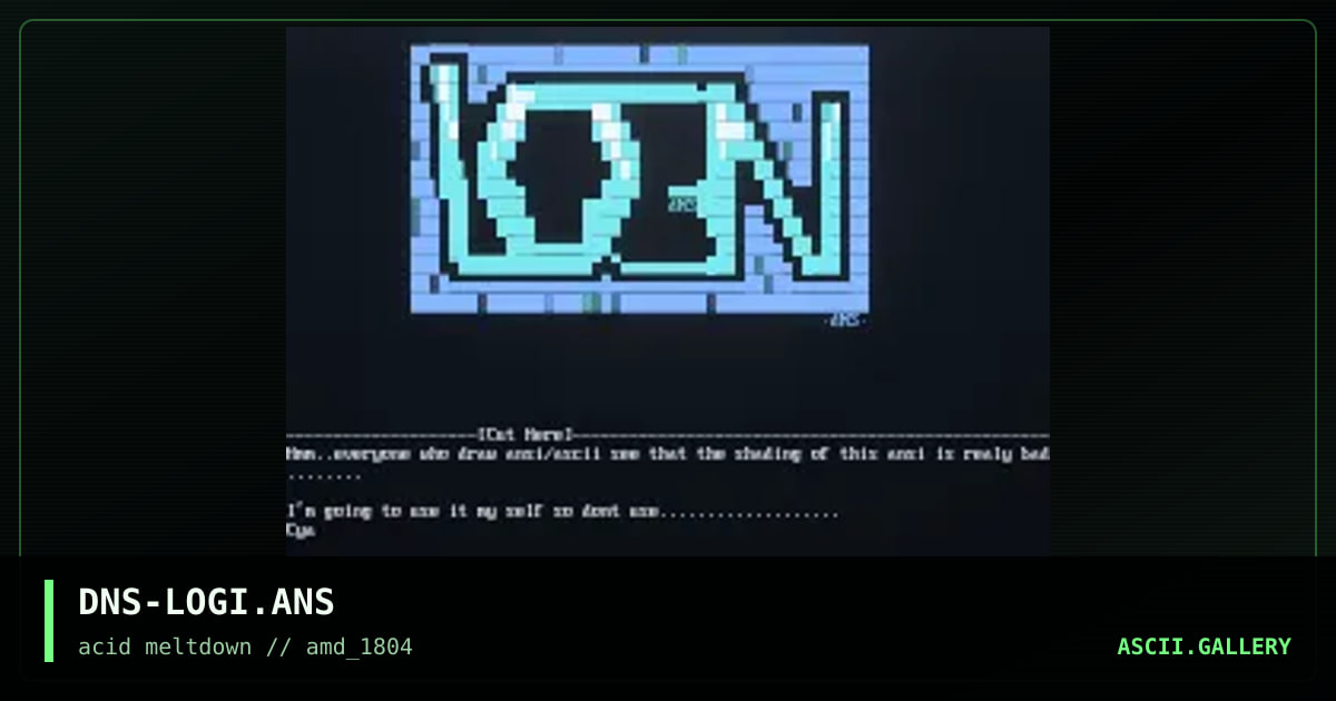 DNS-LOGI.ANS, by dionysos, 1997