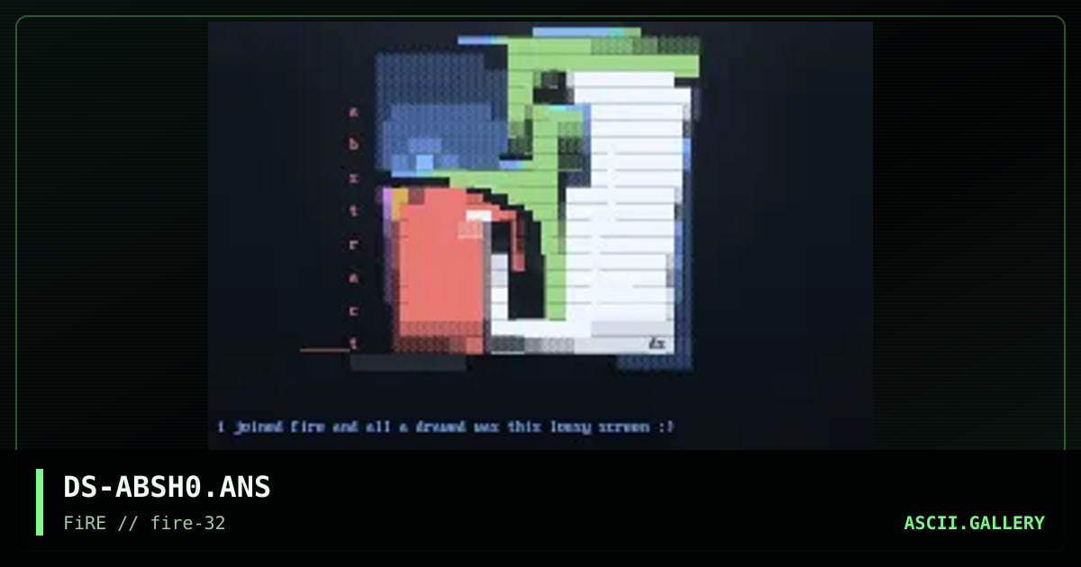 abstract, by dfuse, 1998