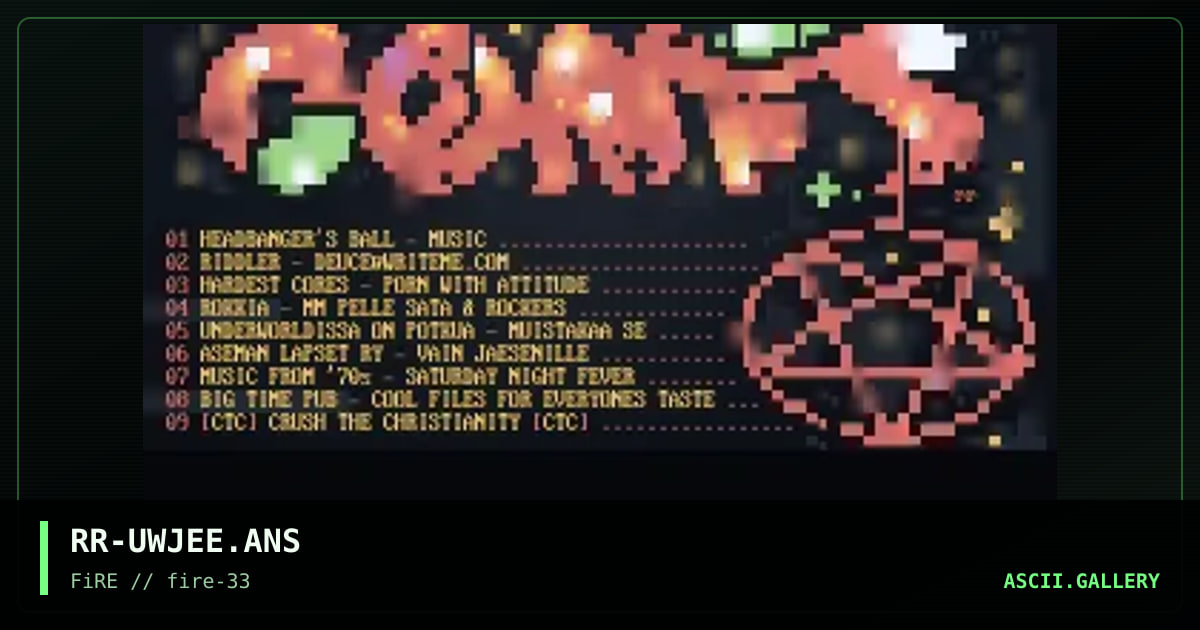 underworldin confferenssit, by riddler, 1998