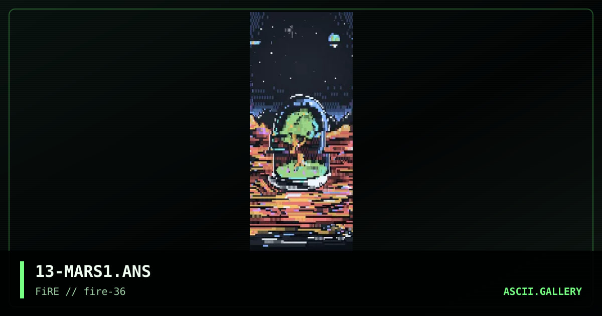 Lonely on Mars, by ville, 2023