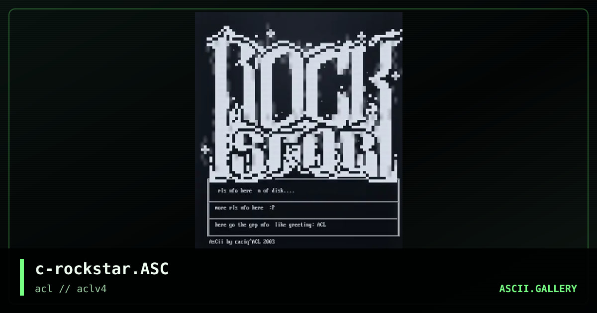c-rockstar.ASC, by caciq, 2004