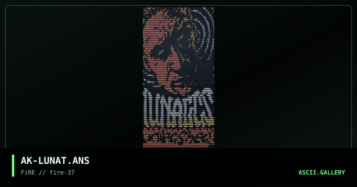 lunatics, by abstrakt, 2023