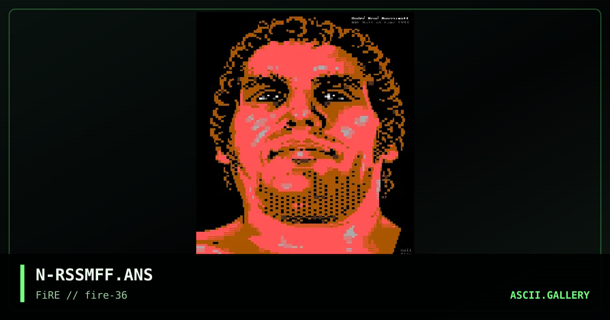 Mr Roussimoff, by nail, 2023