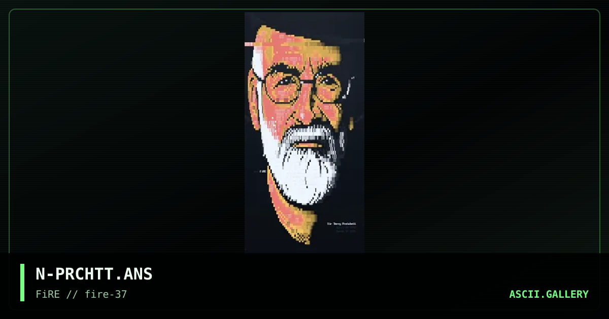 sir terry, by nail, 2023