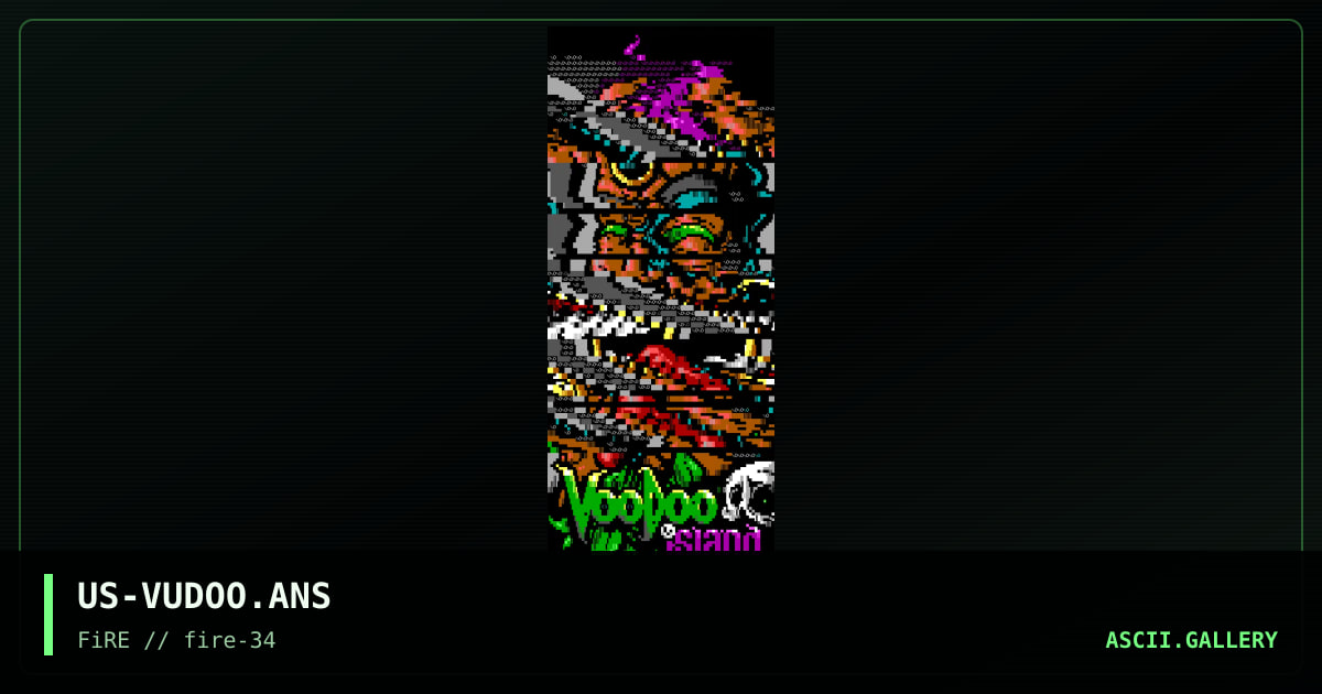 Voodoo Island, by misfit, jack phlash, 2021